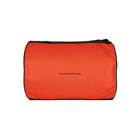 Pickleball &GOD Black Orange Gym Bag